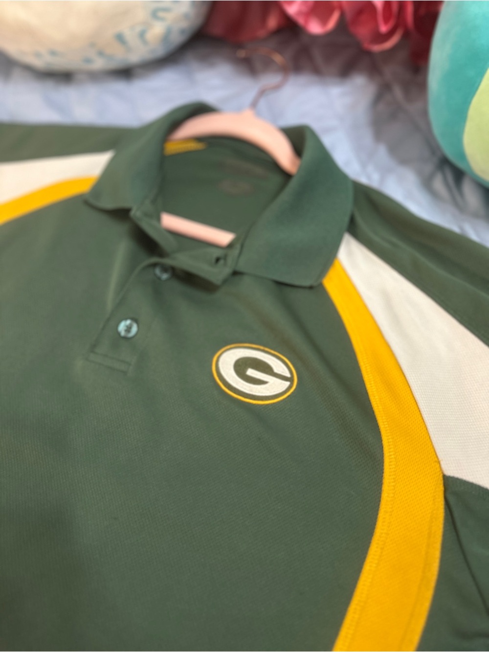 Vintage Green Bay Packers Men’s Polo- Size L
